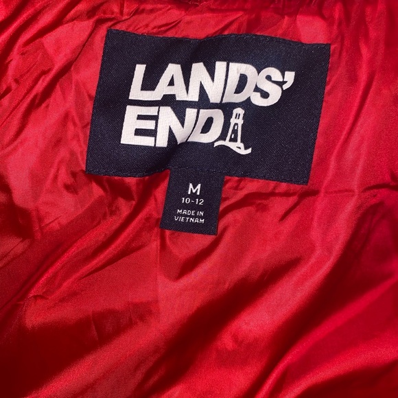 Lands End s and women’s puffer vest, medium - Picture 2 of 6